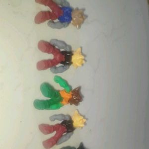 Anime Character Figures - Set of 5