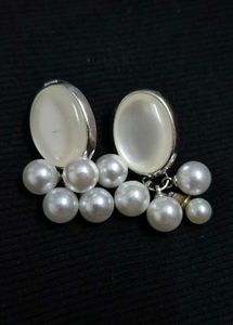 Elegant Pearl Drop Earrings