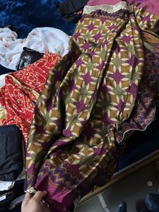 Printed Patterned Saree