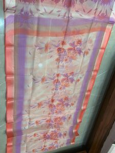 Floral Print Saree- New