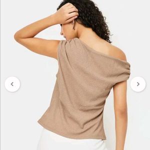 Girl  Cowl-Neck Relaxed Fit Top