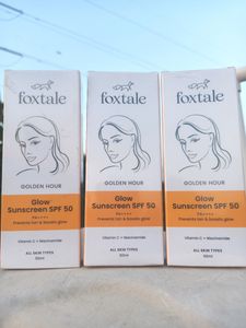 Foxtale Golden Hour Glow ✨ Sunscreen 🌞