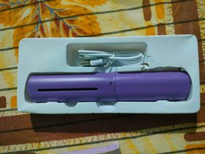 Portable Hair Straightener and Curler Comb