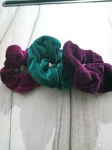 Velvet Scrunchies