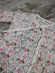 Crochet Floral Top