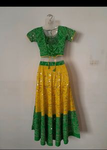 🔥 Lehariya print Lengha Set🔥