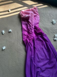 Ombre Tube Dress