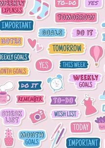 Customised Stickers(Pack Of 10)