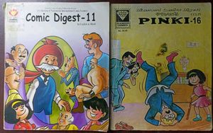 Diamond Comics Digest No.11 And pinki Digest 16