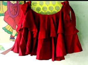 Tiered Ruffle Top