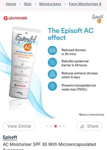 Episoft Moisturizer With Microencapsulated Sunscre