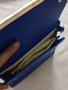 Blue Crossbody Bag