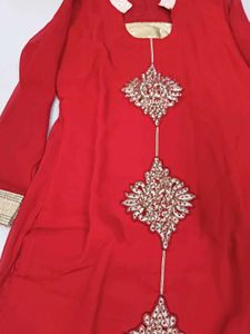 Festive Red Kurta