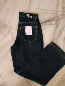 Off Duty Cosmic Blue Straight Fit Denim Jeans