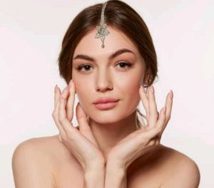 Silver Maangtika | Star Design Nettichutti