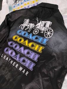 Coach Graphic Drop-Shoulder Shirts