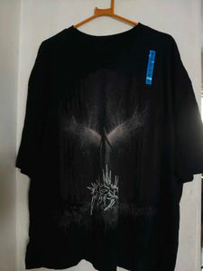 NEW Graphic Print Black T-Shirt