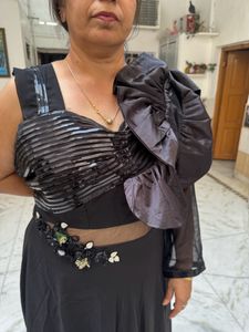 Designer Gown For Xxl Size