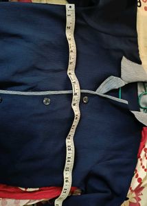 Navy Blue Collar Pardha