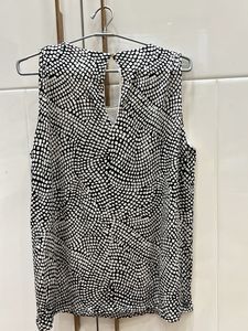 Printed Sleeveless Top