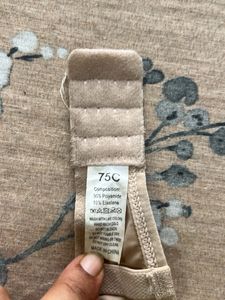 Strapless Beige Bra