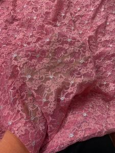 Beautiful Pink Colour Dress Material