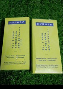 2 hyphen Sunscreen SPF 50