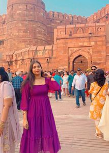 Purple Tiered Maxi Dress