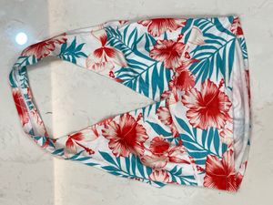 Hawaiian Print Coverup