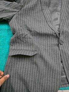 Striped Blazer