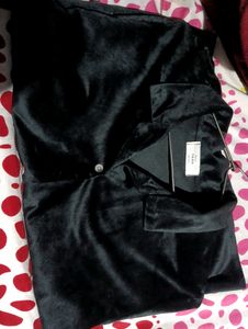 Korean Velvet Shirt....46 Cm Bust