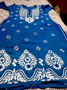 Chicken Kari Kurti Free With Saree