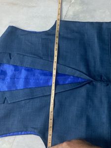Blue Waistcoat &amp; Trouser Set