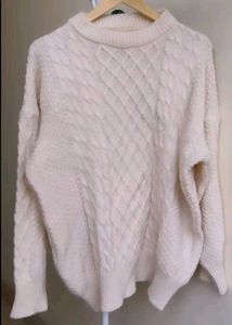 Cozy Cable Knit Oversized Sweater