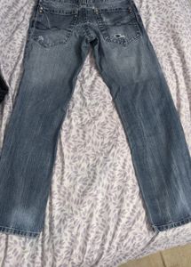 Cargo And Denim Straight Fit