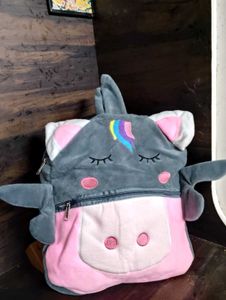 Pre-school Cute Unicorn Plush Backpack