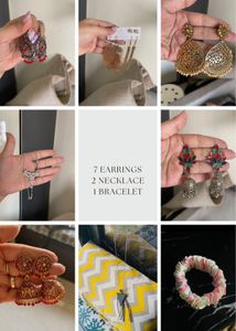 Jewellery Bundle - Earrings, Necklace