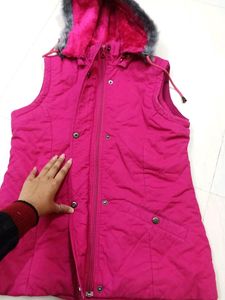 Winter Wool Sleeveless Women&#39;s Jacket