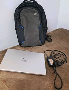 HP Laptop with Charger, Bag &amp; Network Adapter