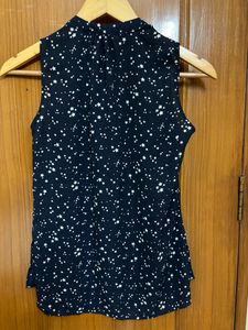 🆕Atmosphere Sleeveless Navy Blue Top