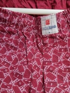 Patterned Casual Pants