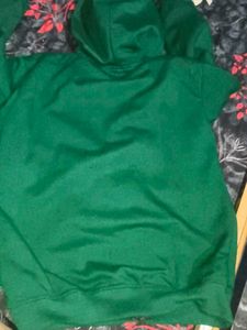 Green Zip-Up Hoodie