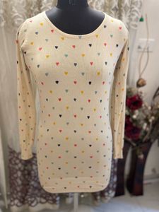 Heart Print Top