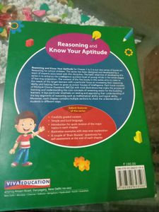 Reasoning And Aptitude Book For Kids