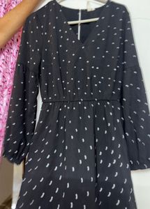 Black Polka Dot Dress
