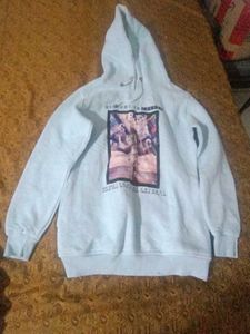 Graphic Print Hoodie For Girls