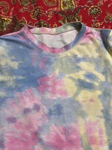 Tie-Dye Short Sleeve Top