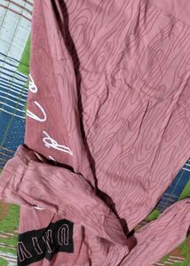 Pink Universal Explorer Long Sleeve Tee