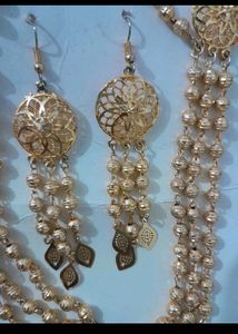 Necklace Set With Earrings,New