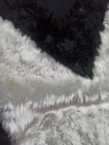 Elegant Black &amp; White Tunic Dress